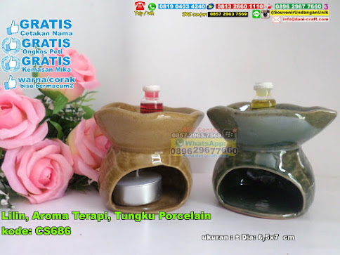 Lilin Aroma Terapi Tungku Porcelain