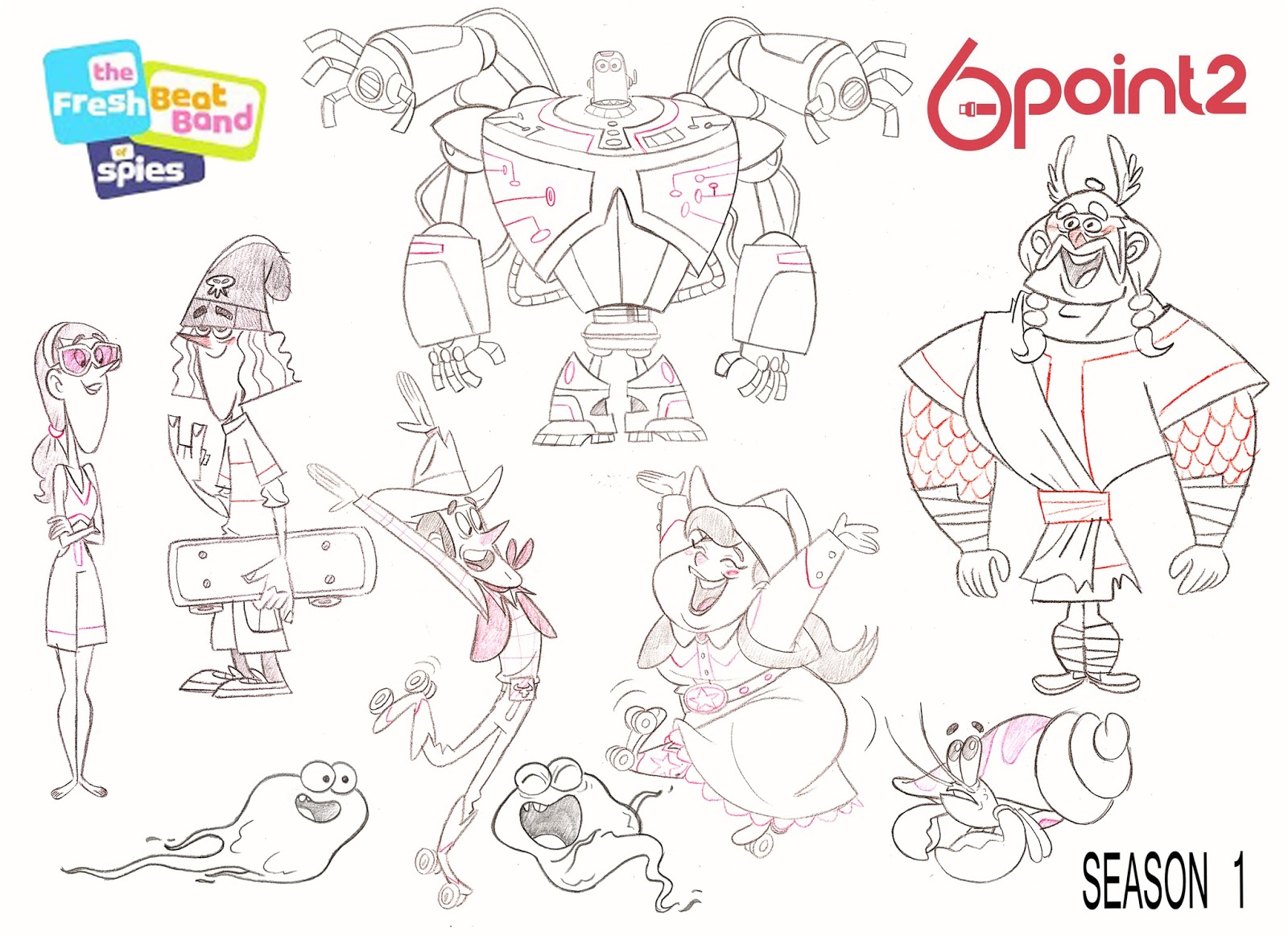 173 Cartoon Fresh Beat Band Of Spies Coloring Pages 