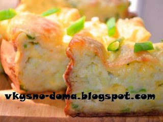 Кабачково-яичная запеканка с сыром