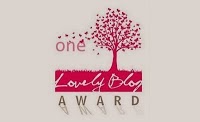 One Lovely Blog award