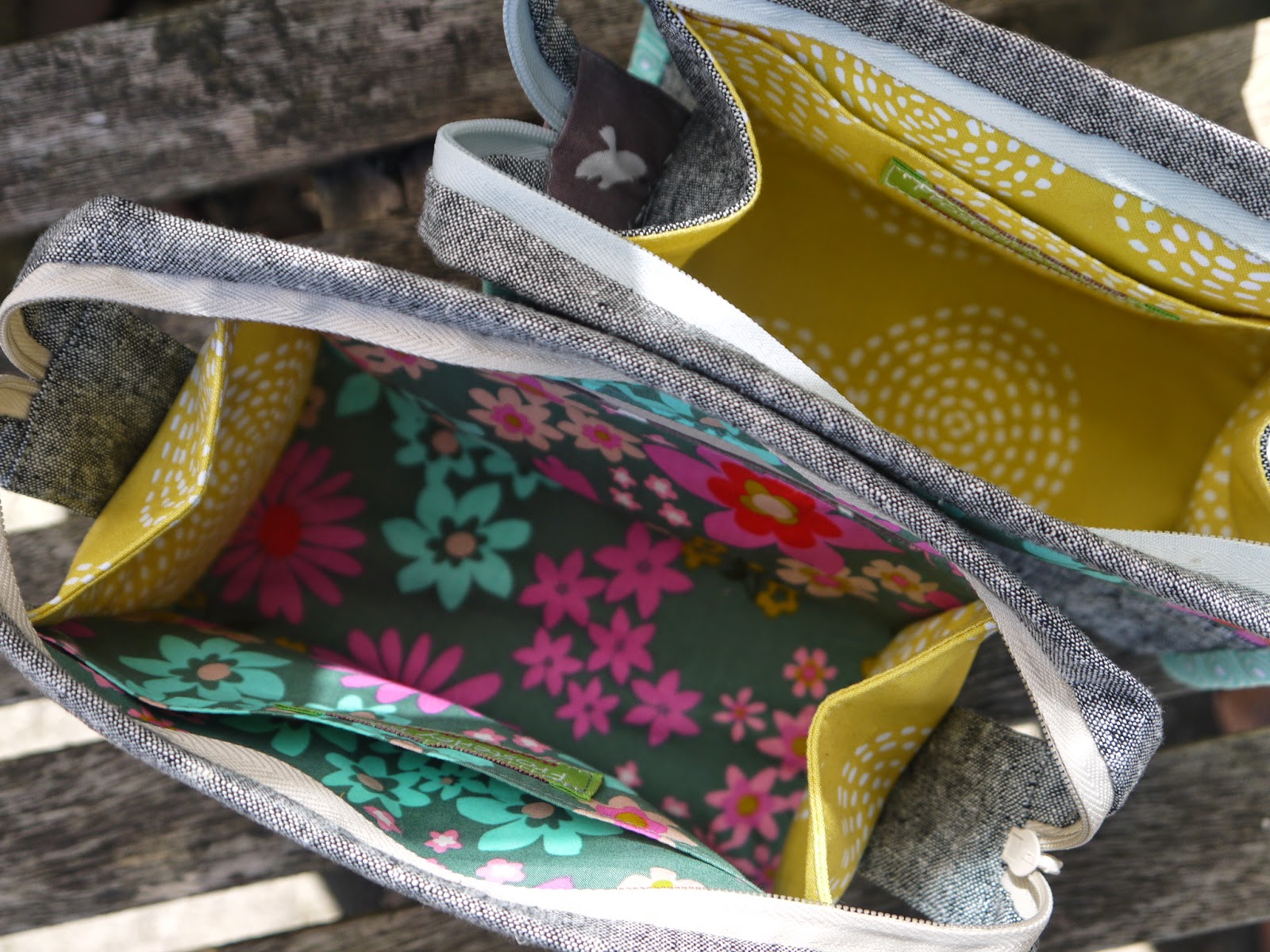 FrosterleyBazaar Zip top purse on Village Habby blog