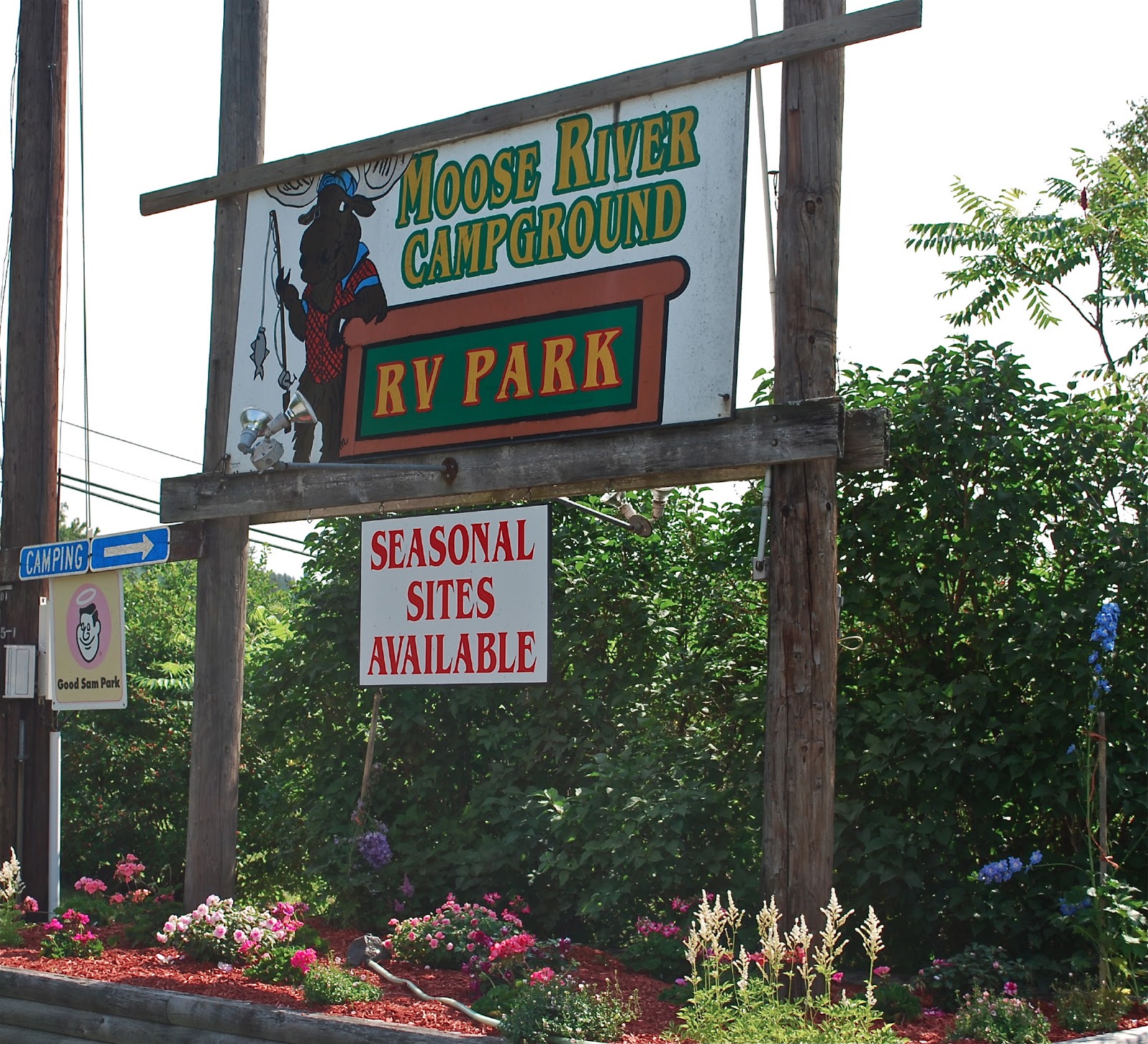 BLUE SKY AHEAD Moose River Campground, Saint Johnsbury, VT