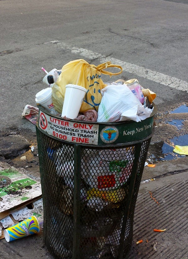 A Fine Blog Garbage Problems on East 86th Street Recall Bad Old Days