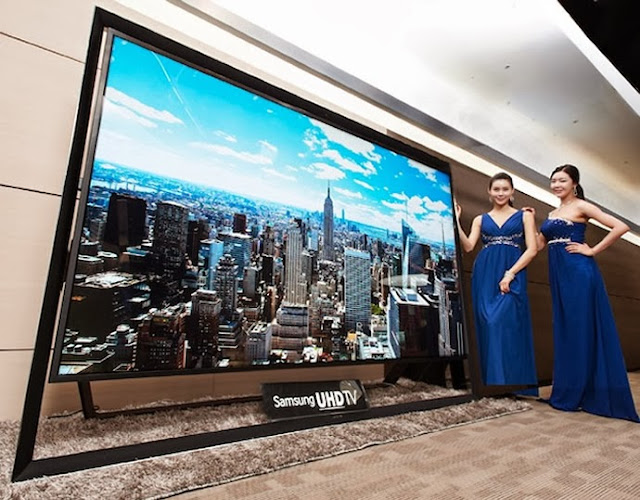 biggest tv in living room