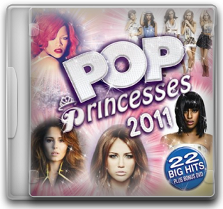 CD Pop Princesses 2011 Capa CD Pop Princesses 2011