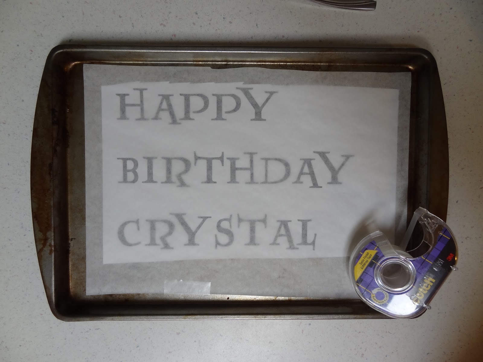 Jon & Holli's DIY How to make Chocolate Letters and other Decorations