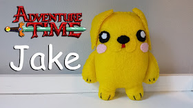 How to Make an Adventure Time Jake plushie tutorial