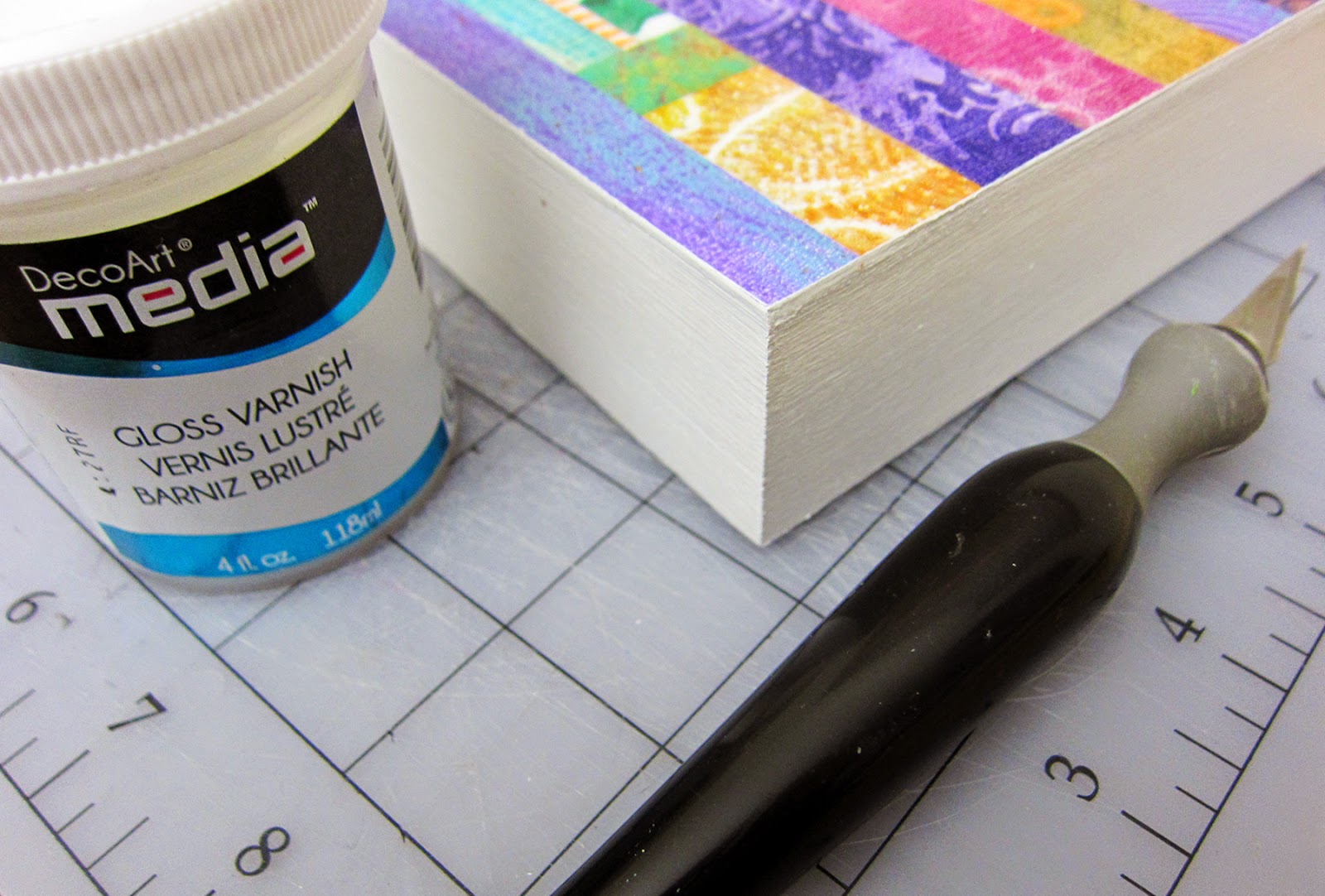 Printing with Gelli Arts® A Valentine Collage from Gelli Arts