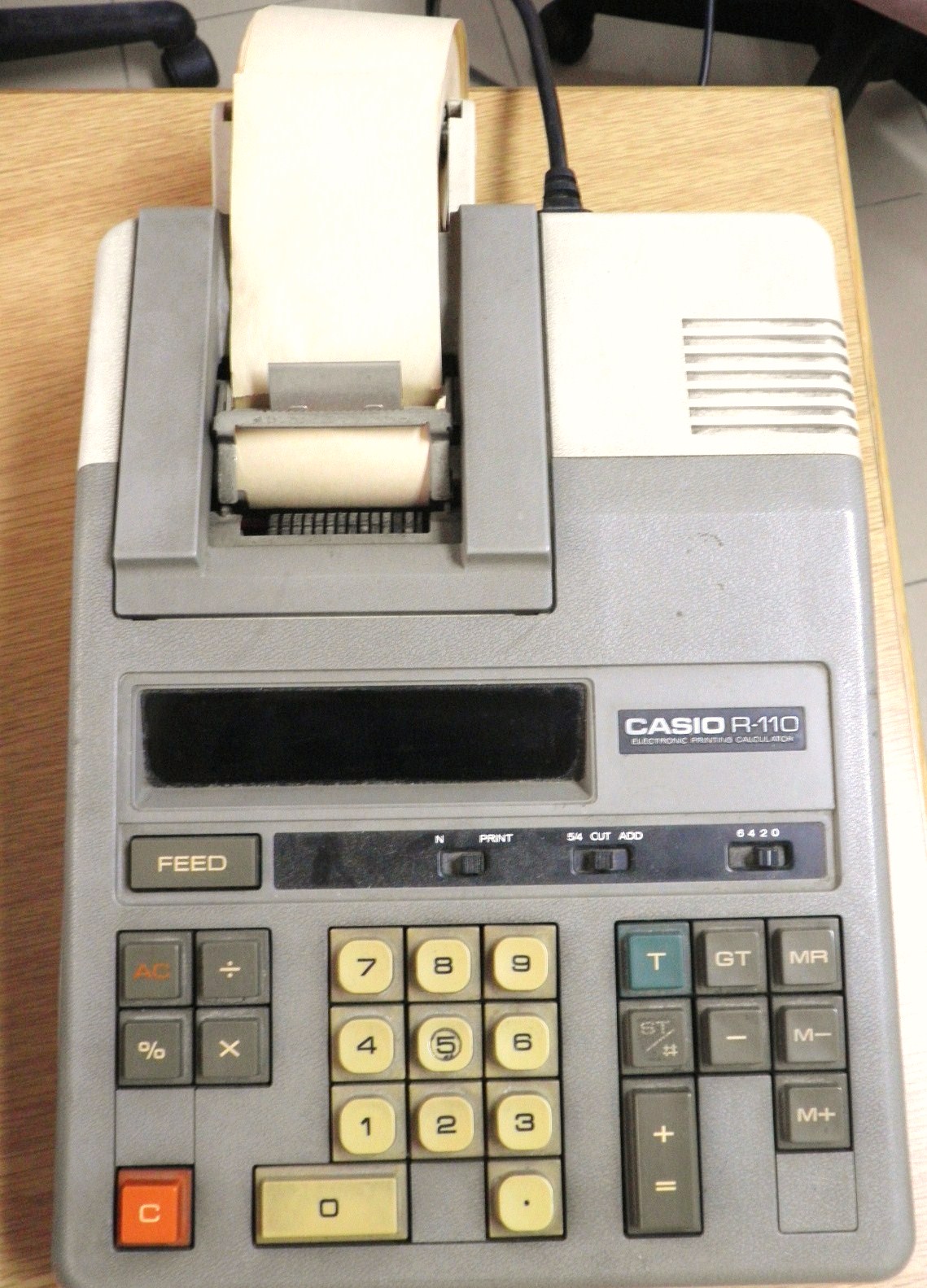 Vintage Is The New Black 70's CASIO Calculator With Receipt Printing