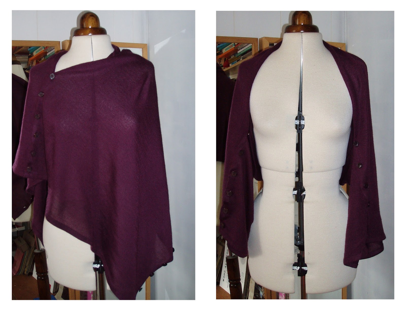 the up sew a scarf to a poncho to a shrug to a shawl