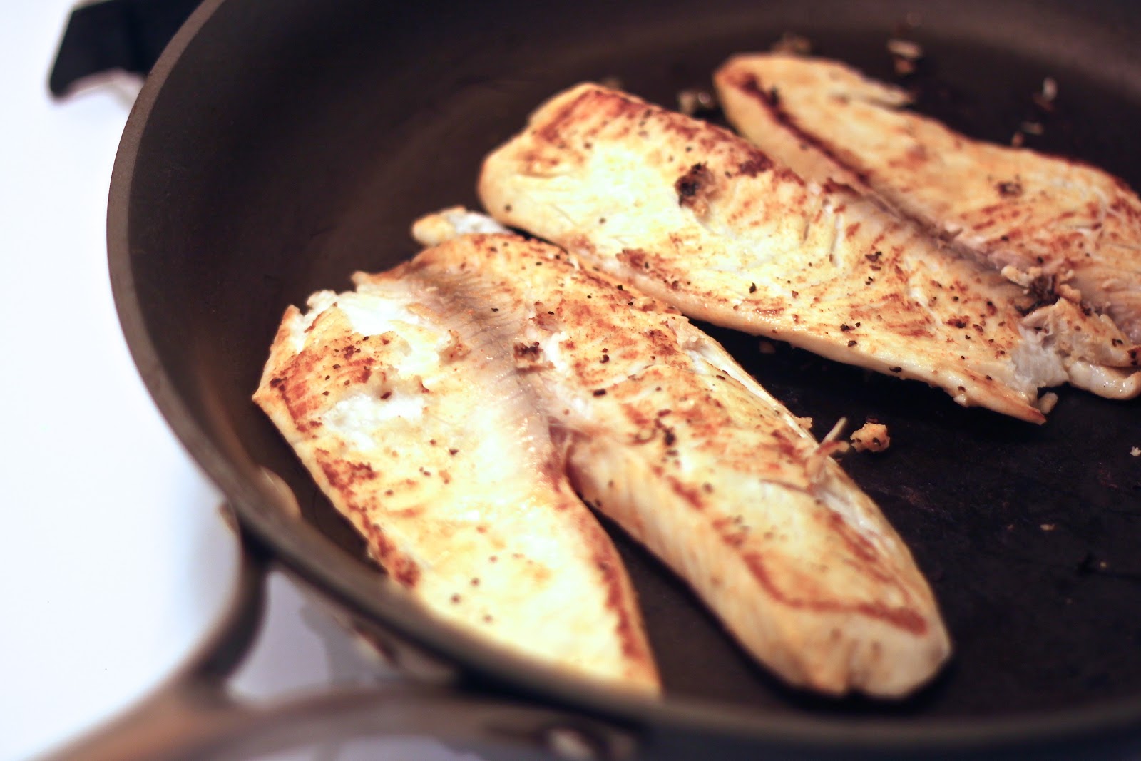 Jenessa's Dinners PanSeared Tilapia