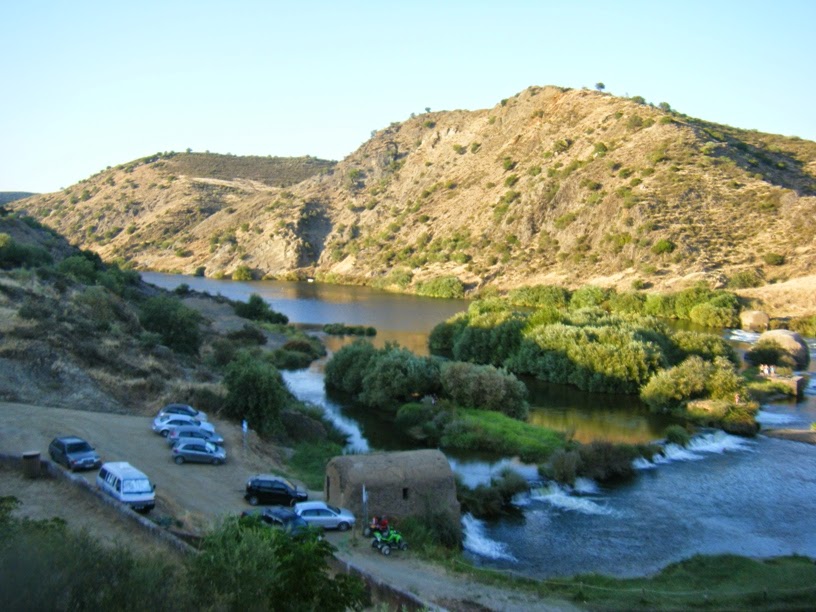 Rio Guadiana nas Azenhas a montante