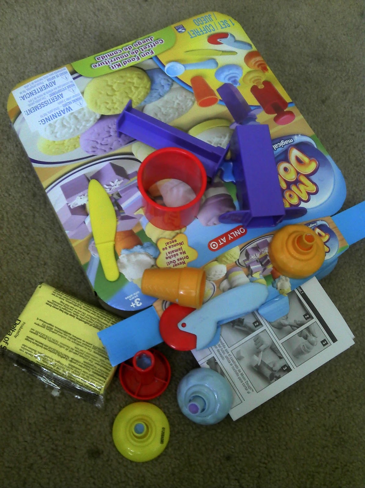 DIY for Mommies Product Review Moon Dough