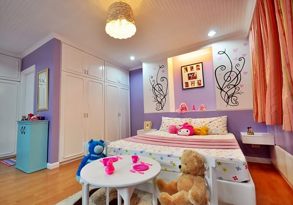 Cuartos juveniles lilas – dabcre.com Dormitorios en rosa y lila