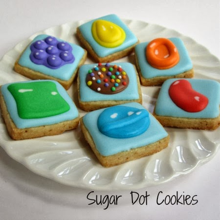 Candy Crush Cookies by SweetAmbs