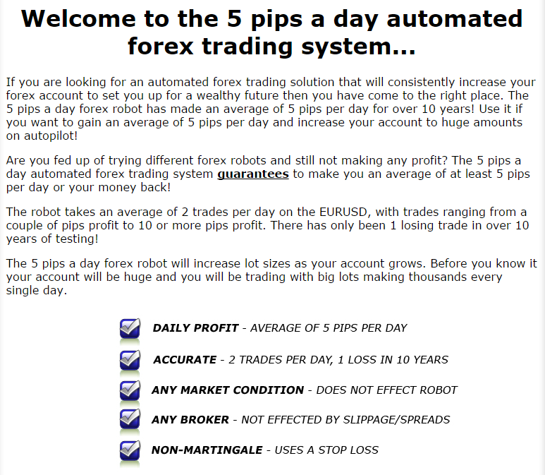 Forex 100 pips a day