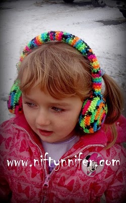 Niftynnifers Crochet & Crafts: Free Crochet Ear Muffs ...
