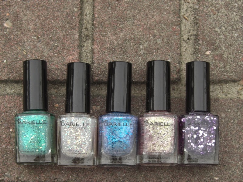 Barielle Bling It On Collection, Barielle Sea Urchin, Barielle Angel Dust, Barielle Shooting Star, Barielle Golden Halo, Barielle Amethyst Barielle Bling It On Collection, Barielle Sea Urchin, Barielle Angel Dust, Barielle Shooting Star, Barielle Golden Halo, Barielle Amethyst