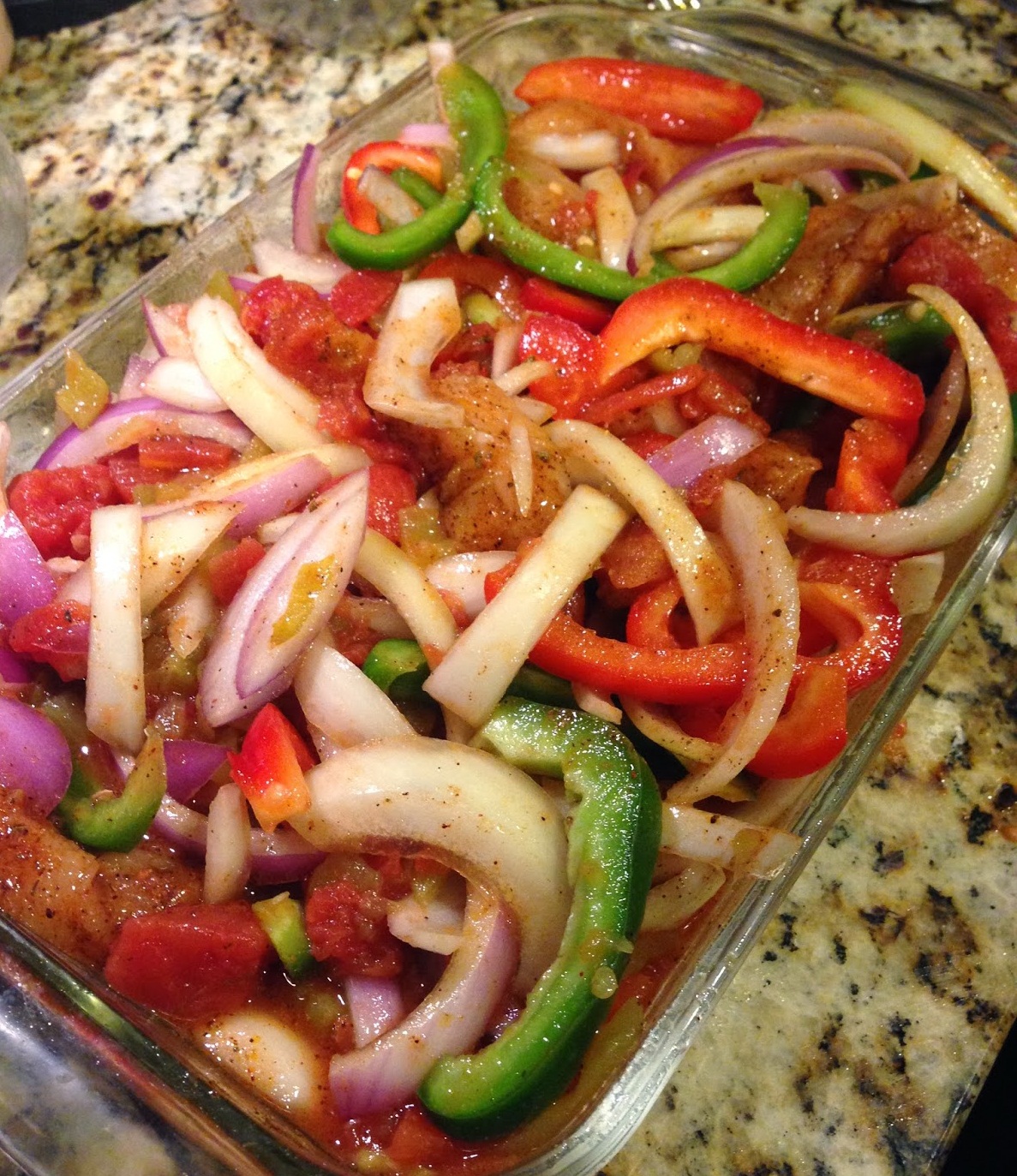 FOOD AND COOK Oven Baked Chicken Fajitas