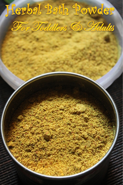 Ayurvedic Herbal Bath Powder for Toddlers & Adults Herbal Face Pack