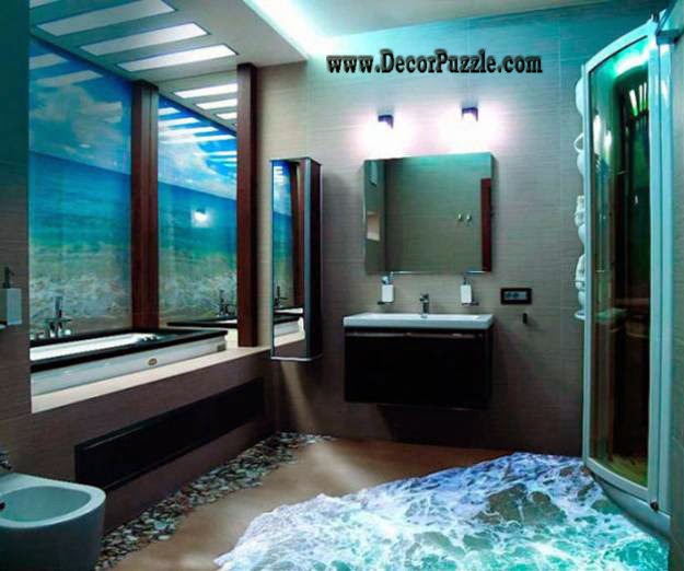 Cool Bathroom Floors 3d bathroom floor murals designs and self leveling floors Cool Bathroom Floors 3d bathroom floor murals designs and self leveling floors