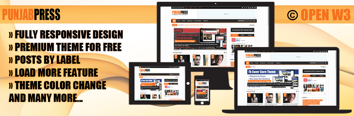 Chia sẻ template blogspot tạp chí Punjab Press 2014 Chia sẻ template blogspot tạp chí Punjab Press 2014