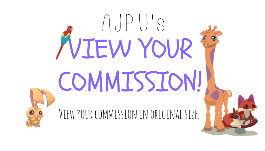 View your commission!