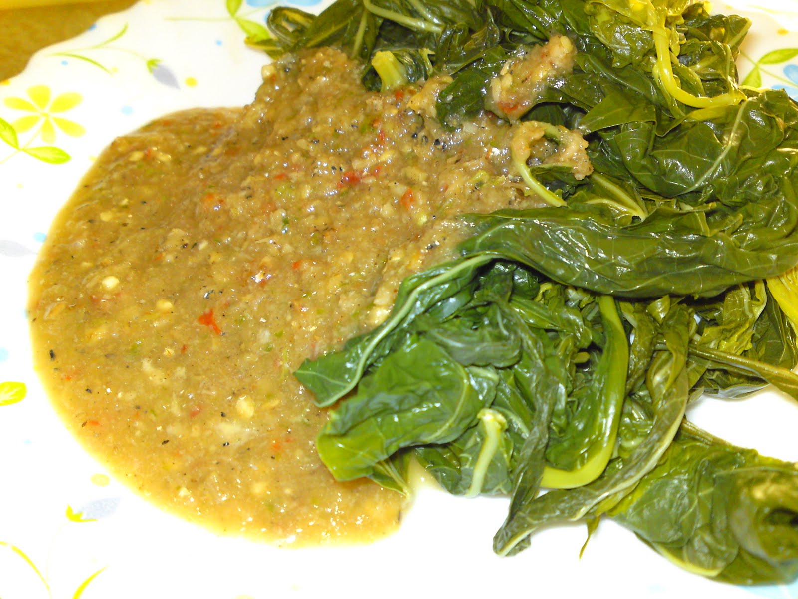 DARI DAPUR ORANG KAMPUNG PUCUK UBI AIR ASAM