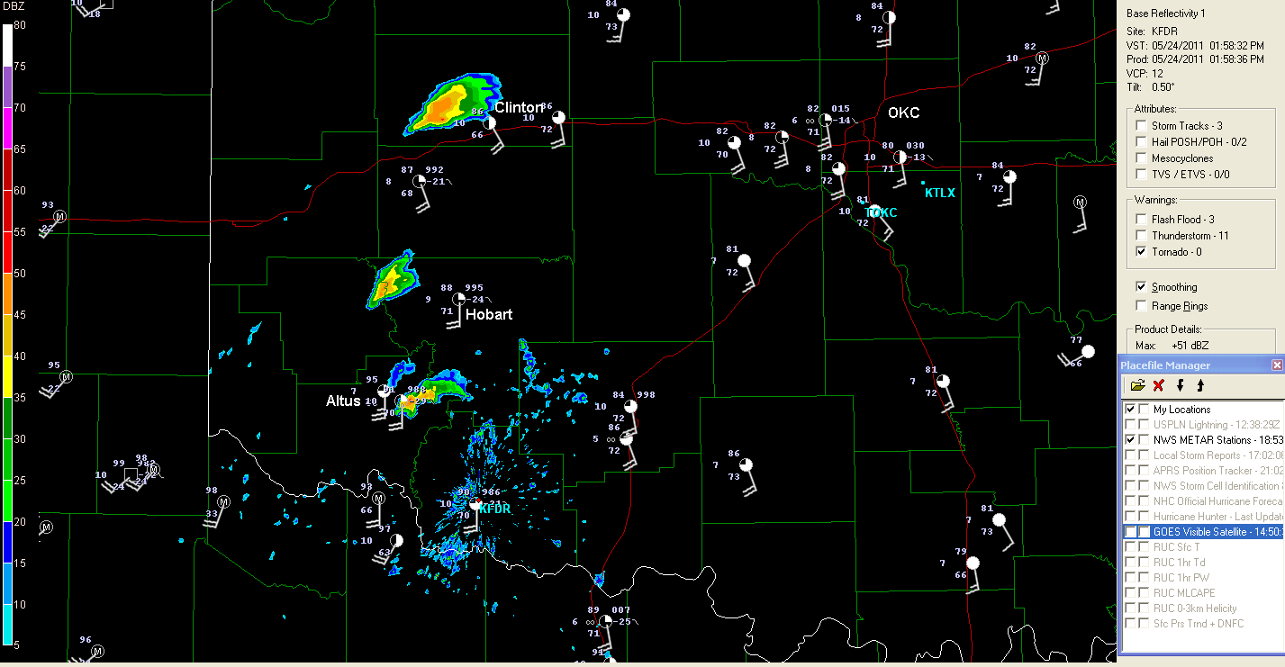 The Original Weather Blog Thunderstorm Initiation Southwest