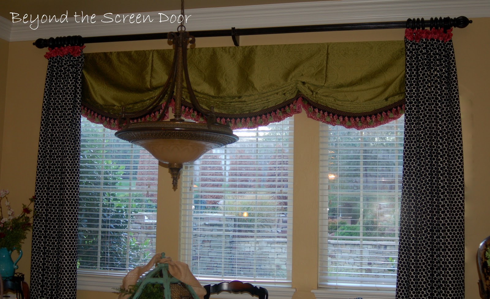 New Window Treatments for the Kitchen Sonya Hamilton Designs