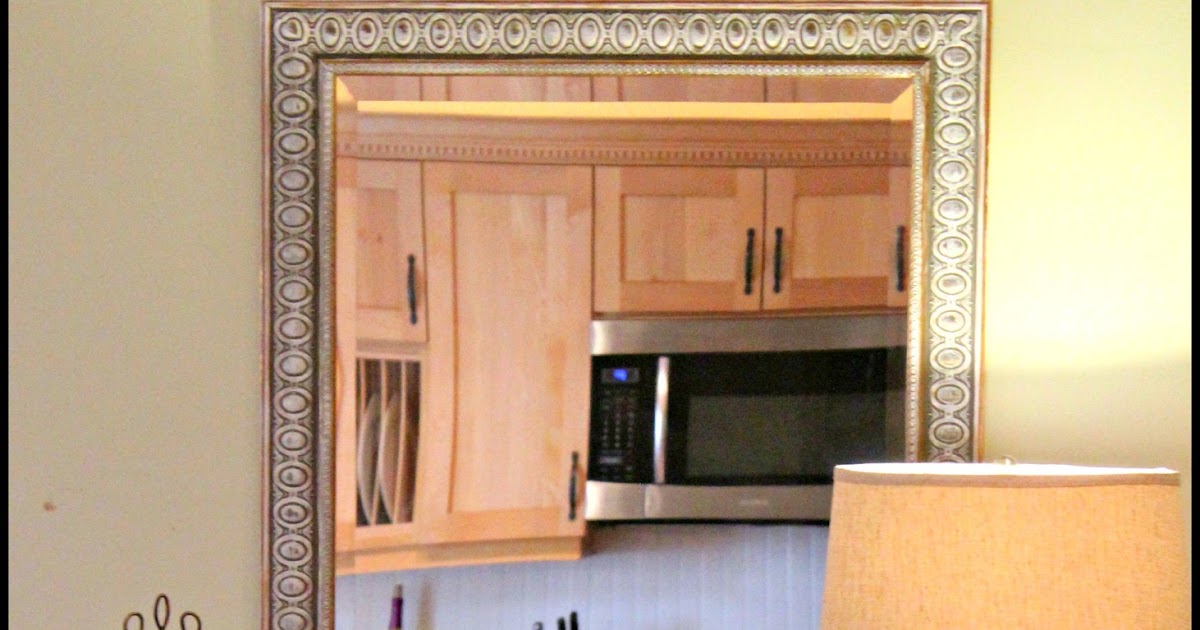 21 Rosemary Lane Hanging a Mirror in the Kitchen