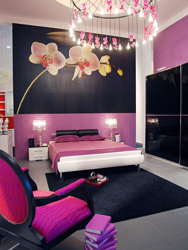 Dormitorios morados, violetas y lilas - Ideas para decorar dormitorios