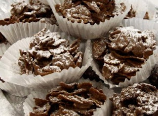 Chocolate and Corn Cookies