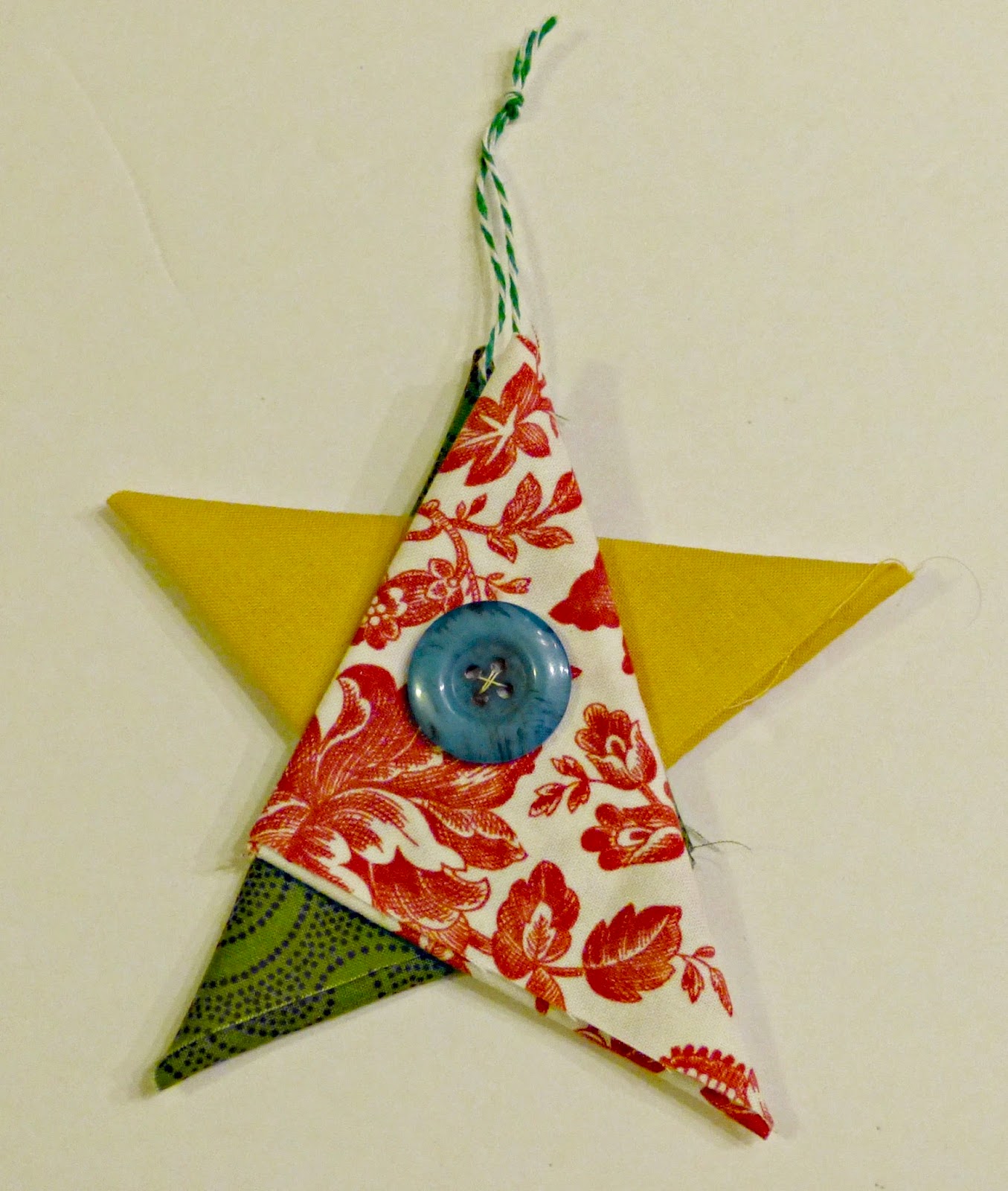 felicity quilts tutorial folded fabric star ornaments