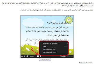 Power Point di Artikel Cara Upload Power Point Ke Blog
