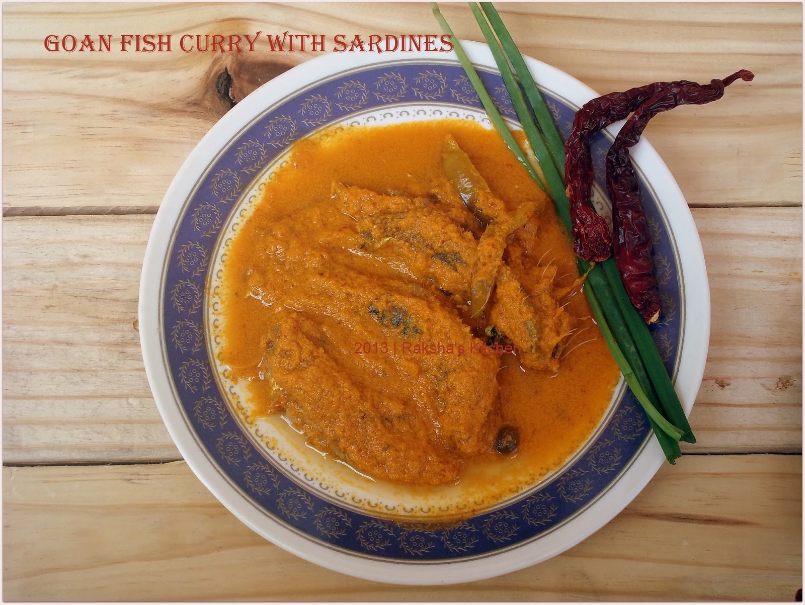Raksha's Kitchen Goan Fish Curry with Sardines / Tallyache Hooman