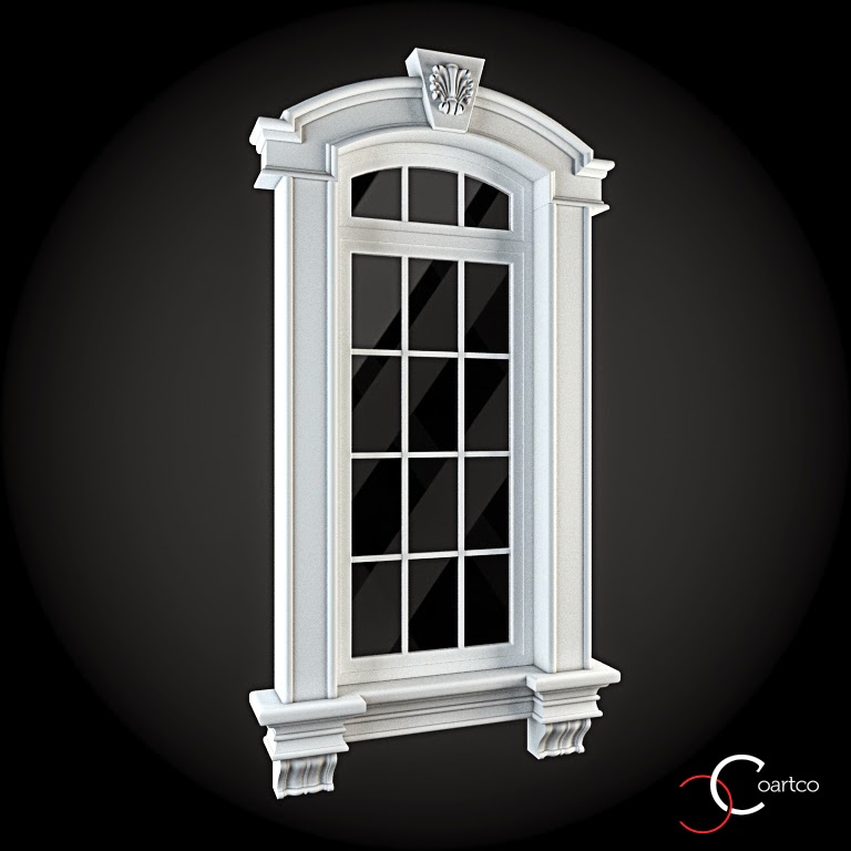 Ornamente Geamuri Exterior Cod: WIN-039 Ornamente Geamuri Exterior, fatade case cu profile decorative polistiren, profile fatada, Model Cod: WIN-039