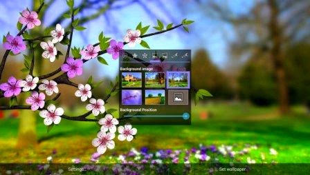 Spring Flowers 3D Parallax HD Live Wallpaper Spring Flowers 3D Parallax HD Live Wallpaper