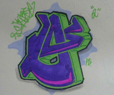 How to Make Graffiti Letter O