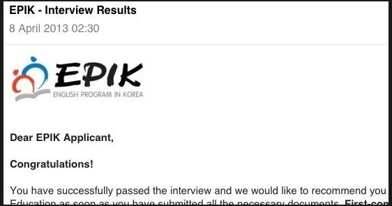 my korea move tefl and travel the epik application process epik recommendation letter