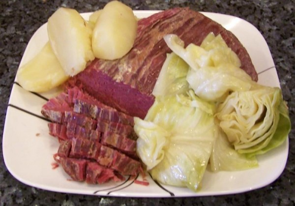 Corned Beef and Cabbage Dinner Corned Beef and Cabbage Dinner