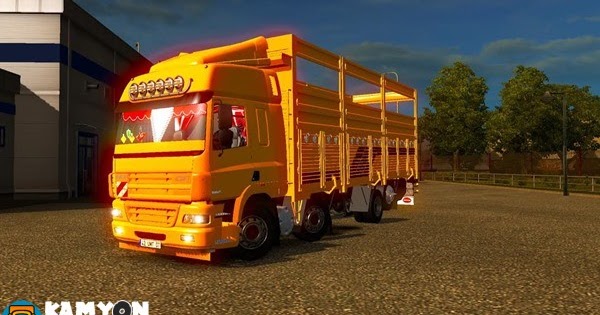ETS 2 DAF CF85 Kırkayak Kamyon 1.18.1.3s + Kamyon Yük Modu İndir