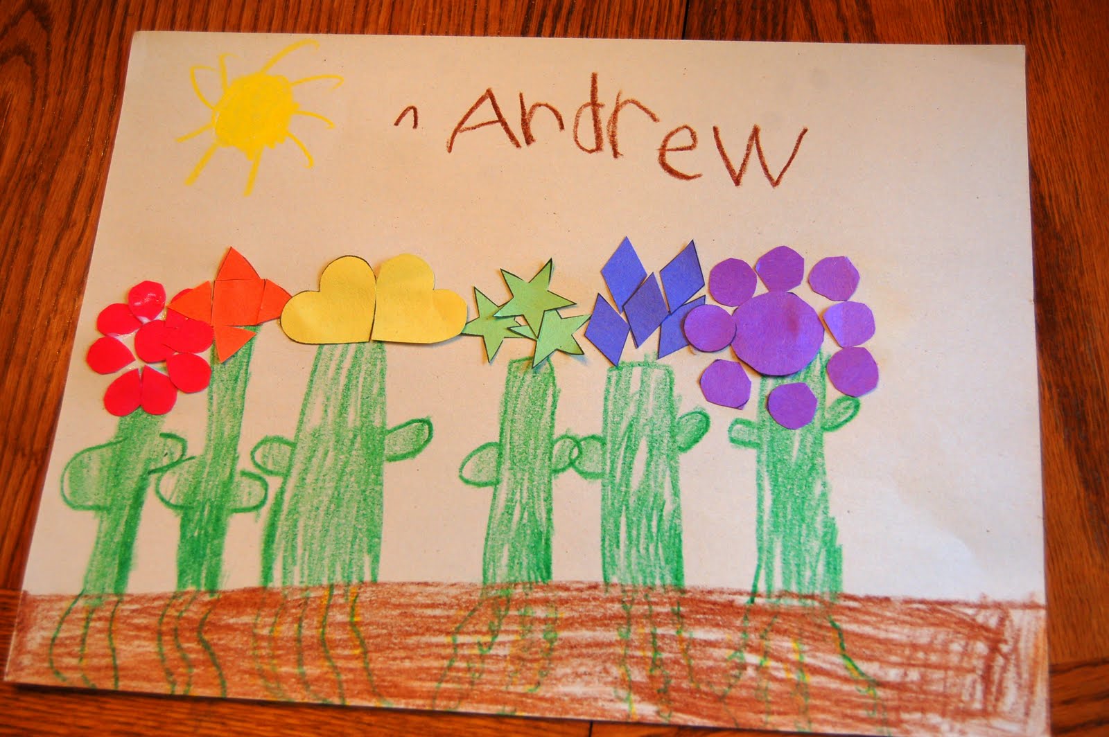 Storytime "Planting a Rainbow"Making a Rainbow Garden Craft