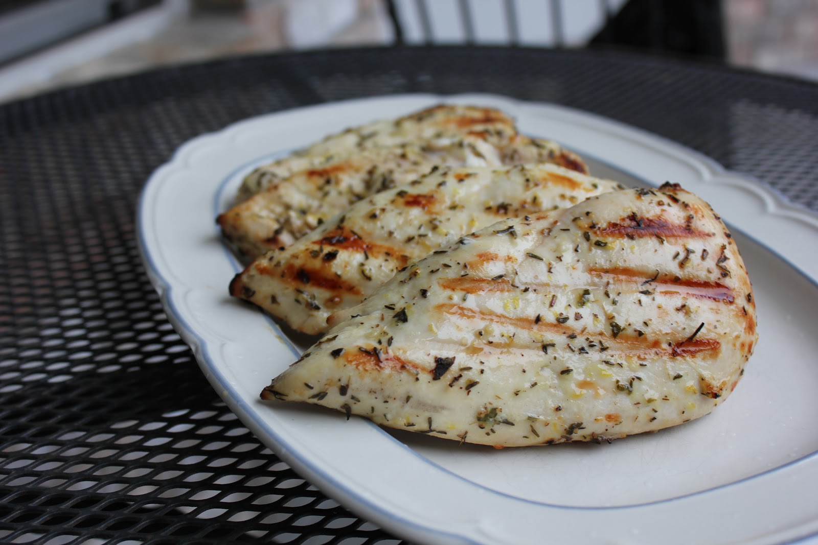 Mom's Cooking Club Grilled Lemon Chicken Breasts