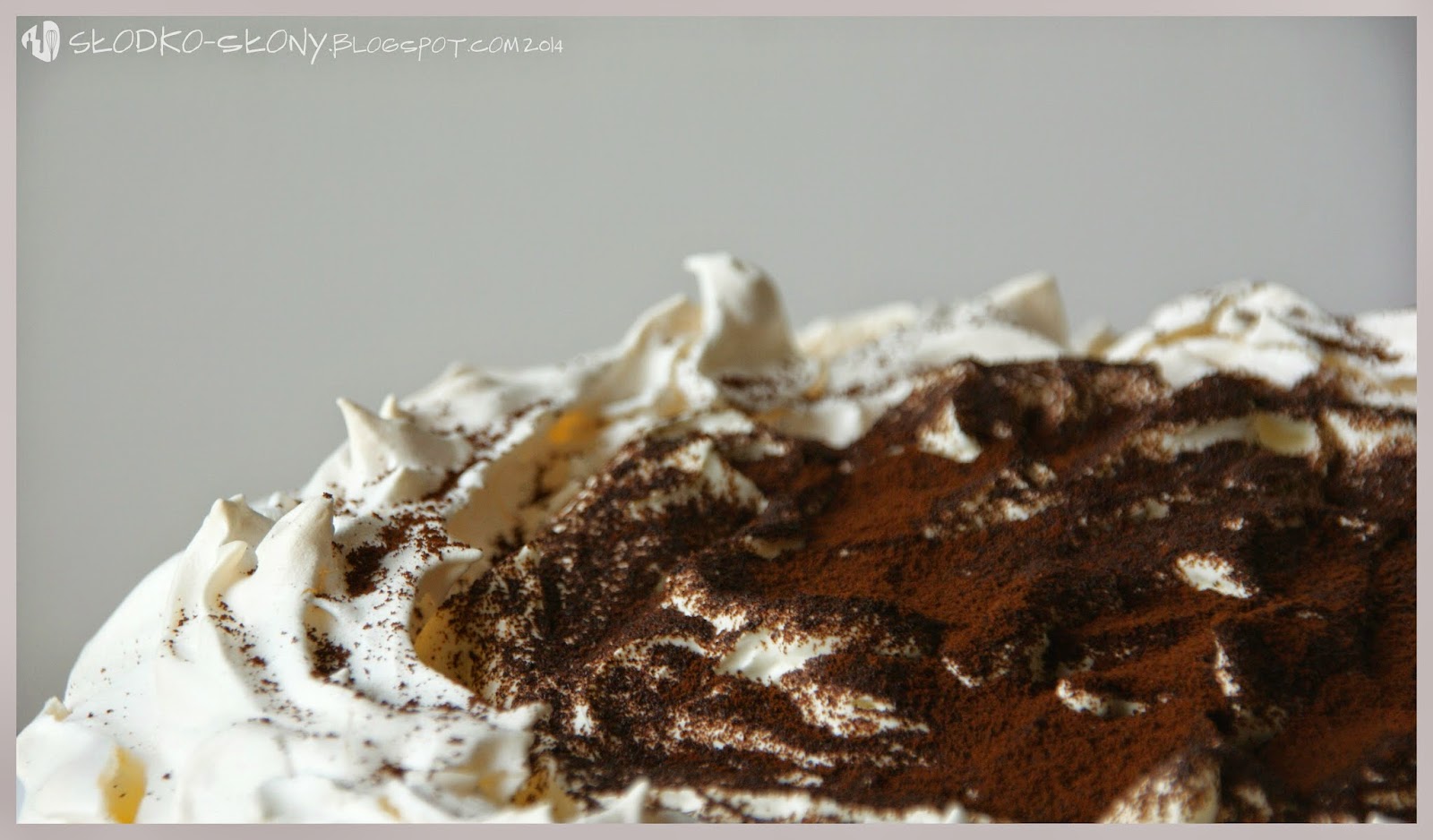 www.slodko-slony.blogspot.com - beza pavlova z kawą / pavlova with coffee
