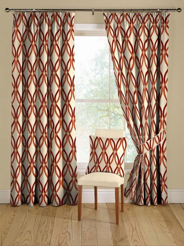 Curtain Ideas Geometric Pattern Drapes Curtains