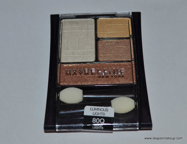 Maybelline Luminous Lights Quad in Gold Lights maybelline gold lights