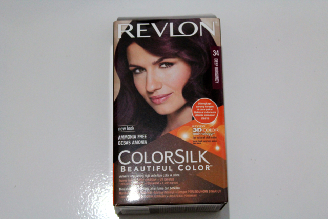 Review Revlon Colorsilk 34 Deep Burgundy