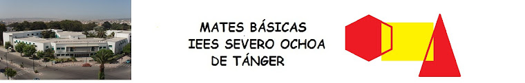 MATEMÁTICAS BÁSICAS  - IEES SEVERO OCHOA DE TÁNGER