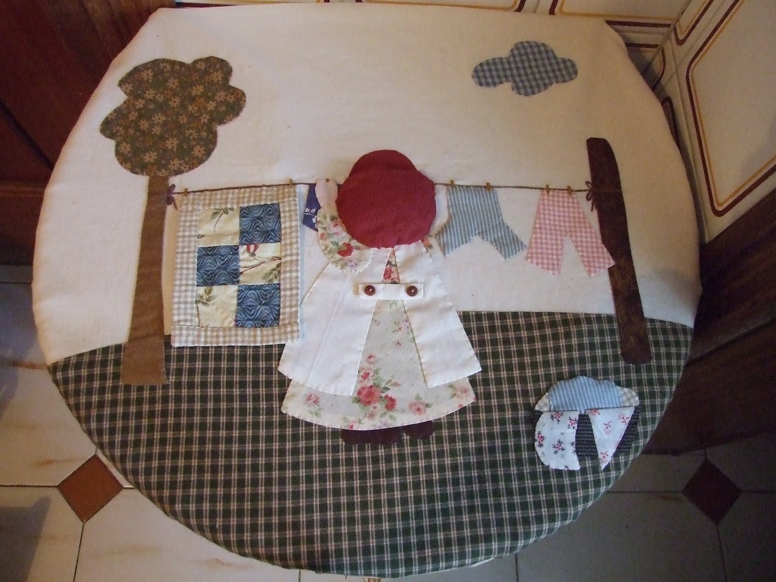 Mi pequeño mundo Patchwork: Cesto de ropa